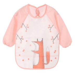 New Arrival Baby Bibs Waterproof Kid Eating Clothing Children's Long Sleeves Feeding Smock Bib Baby Apron Bandana Bebes Bibs