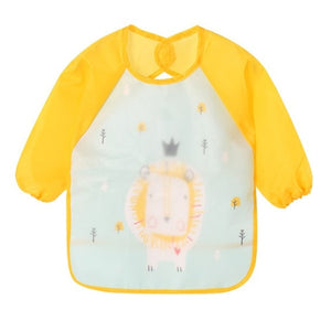 New Arrival Baby Bibs Waterproof Kid Eating Clothing Children's Long Sleeves Feeding Smock Bib Baby Apron Bandana Bebes Bibs