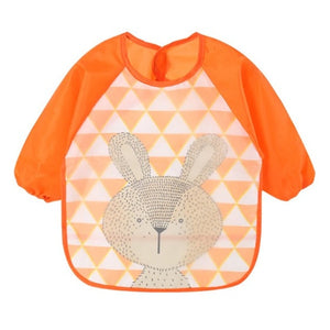 New Arrival Baby Bibs Waterproof Kid Eating Clothing Children's Long Sleeves Feeding Smock Bib Baby Apron Bandana Bebes Bibs