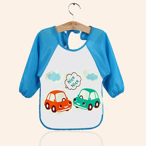 New Arrival Baby Bibs Waterproof Kid Eating Clothing Children's Long Sleeves Feeding Smock Bib Baby Apron Bandana Bebes Bibs