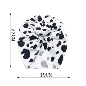 Knot Bow Baby Hat Toddler Flower Turban 6m-18m Baby Turban Hats Infant Babes Beanie Cap
